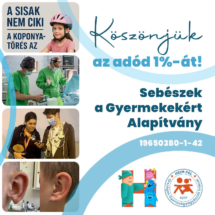 Ajánld fel adód 1%-át! :: Sebészek A Gyermekekért Alapítvány